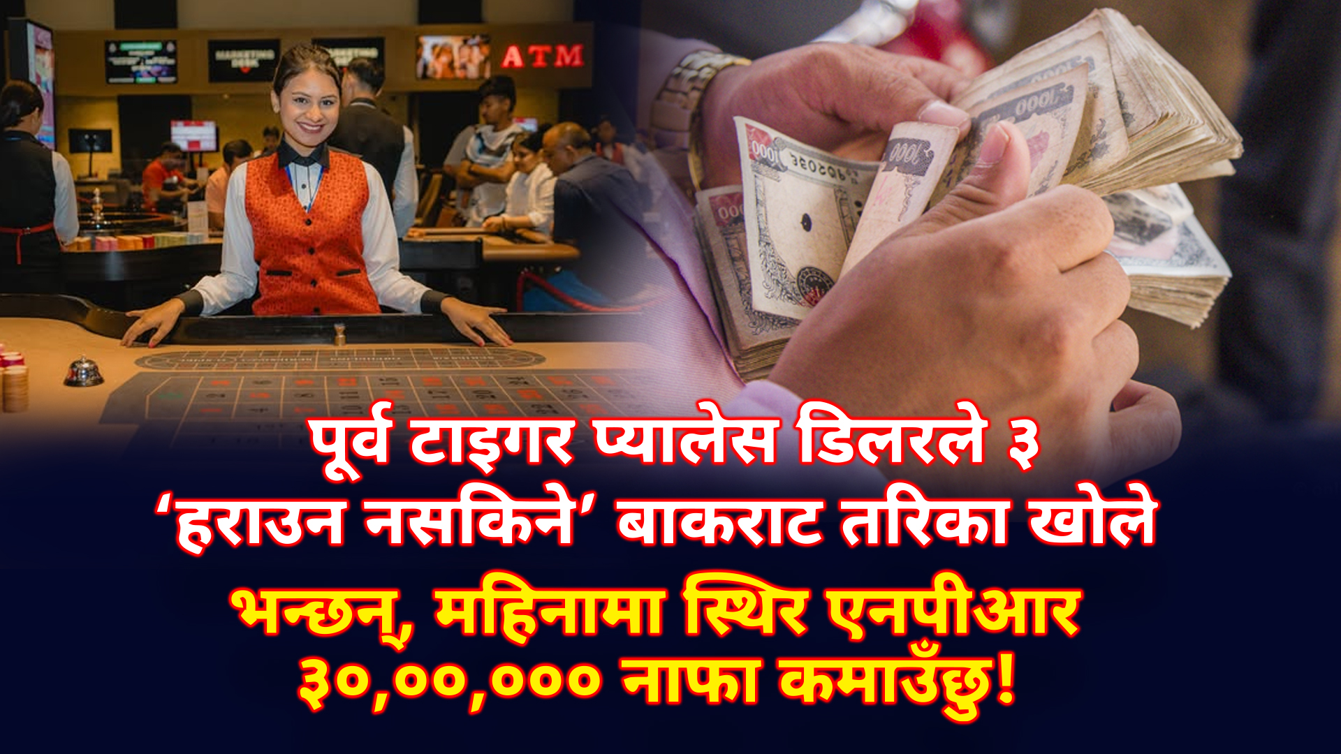 टाइगर प्यालेसमा हट स्ट्रिक: लगातार १८ वटा 